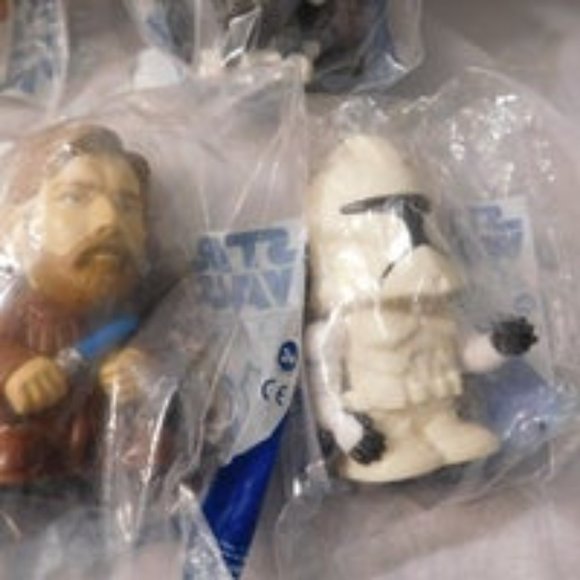 Star Wars Burger King Toys Revenge of the Sith Lot of 7 New Sealed - Picture 4 of 7